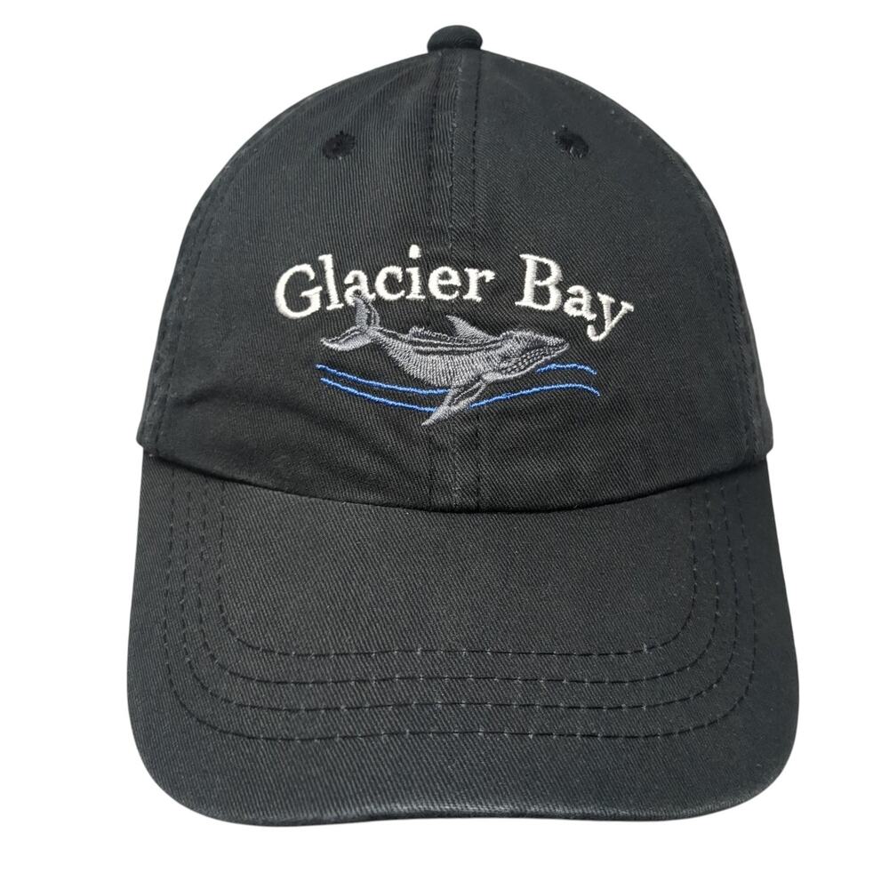 Glacier Bay Slideback Baseball Cap Black One Size Adjustable Princess Cruises